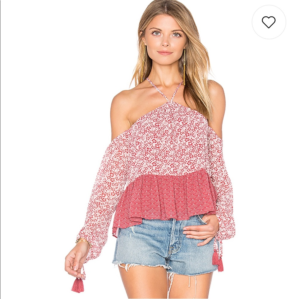 Tularosa Syrah Blouse in Dusted Berry